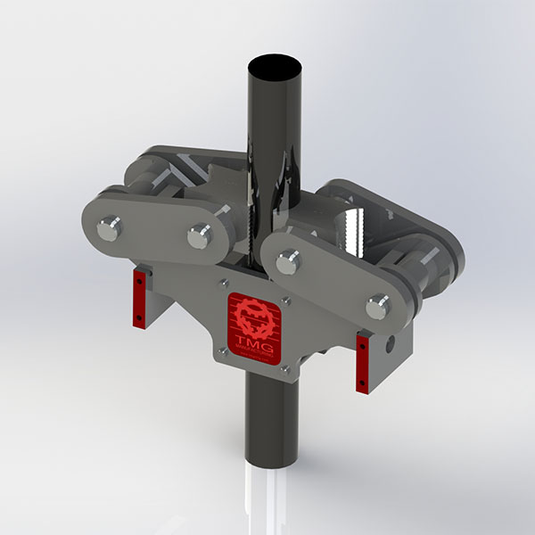 3D model of our casing quick puller
