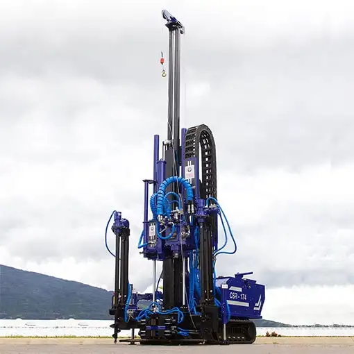 TMG CSR-174 combination rig that performs both CPT soundings and SPT borings