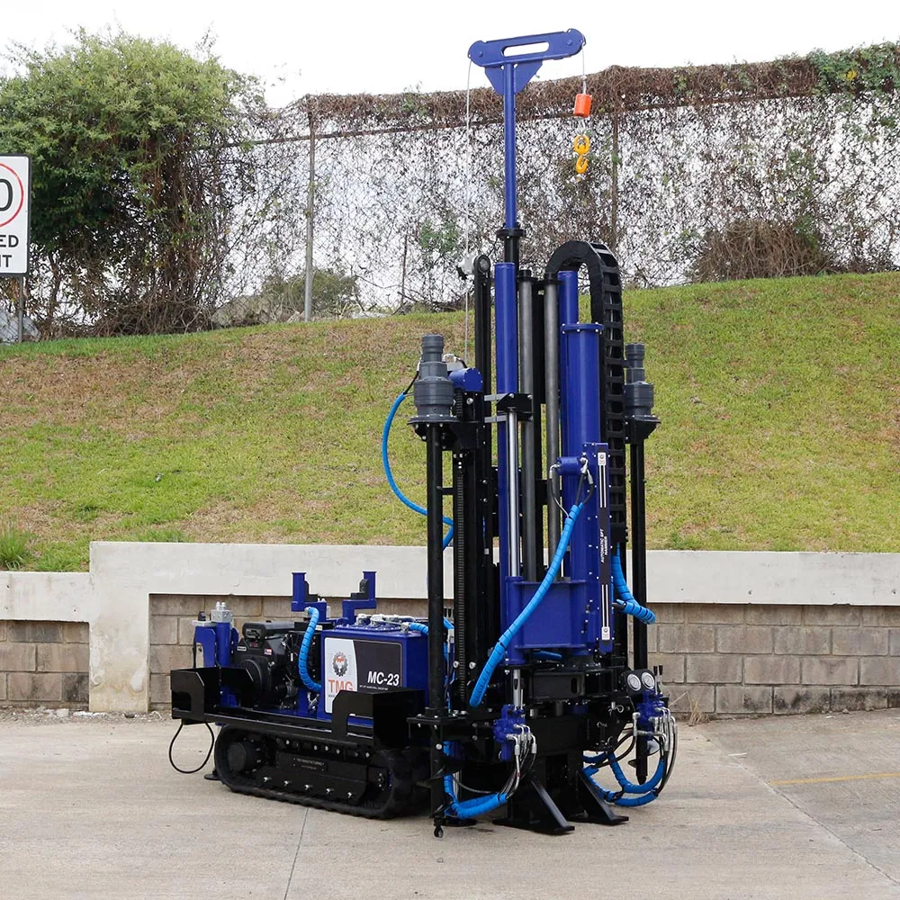 Mini rotary drilling rigs with spt auto hammer