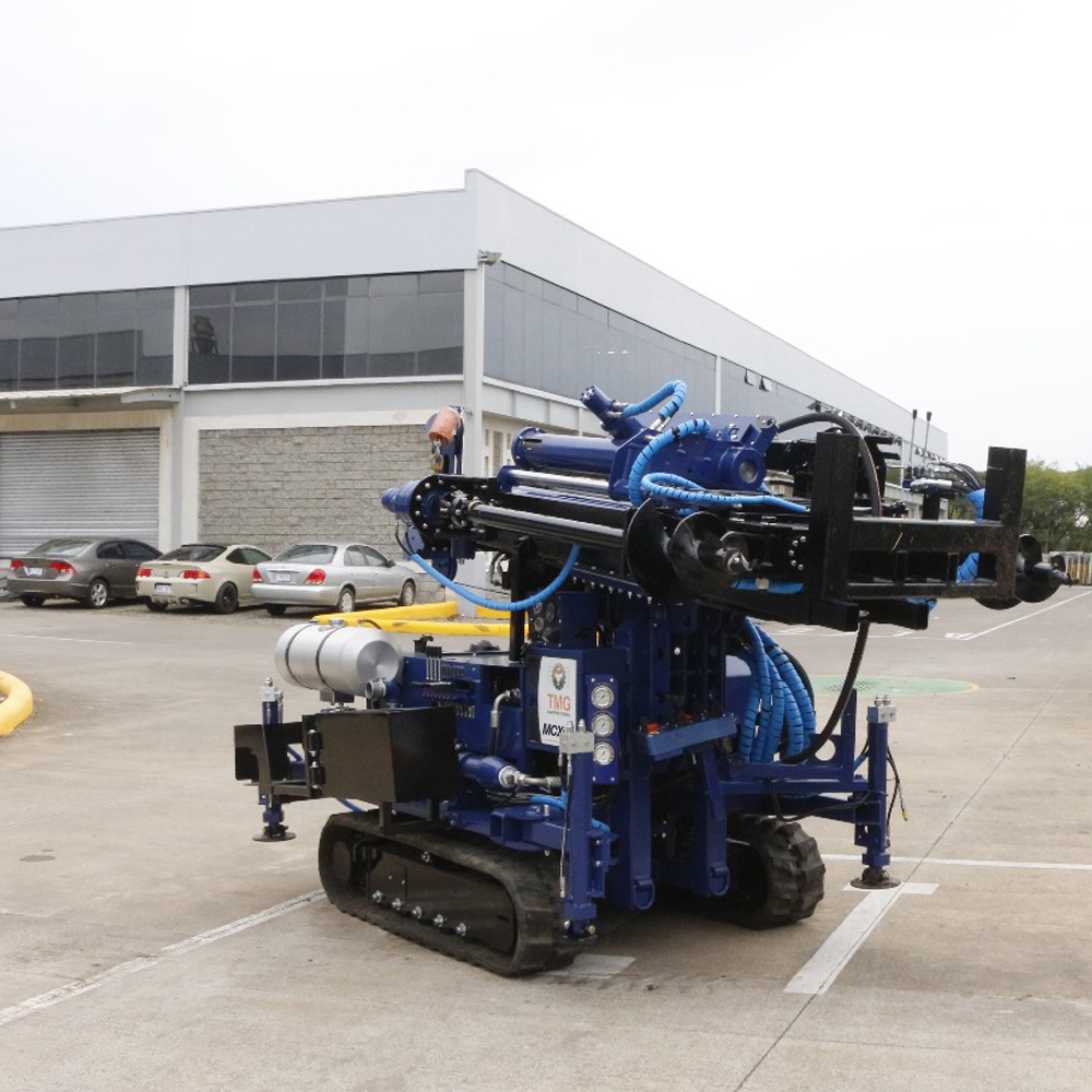 Compact geotechnical drill rig MCX-38 multi-purpose cpt spt rotary drill dmt shelby tube