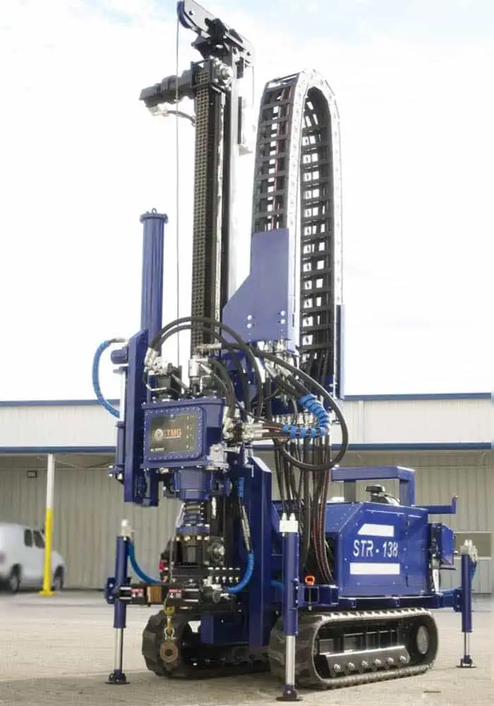 STR-138 drill rig for SPT soil testing