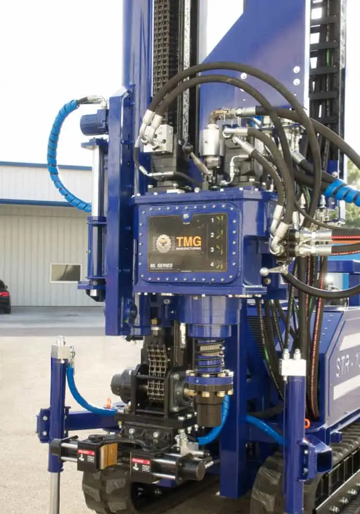 The STR-155, an SPT, wireline coring and rotary drilling machine.