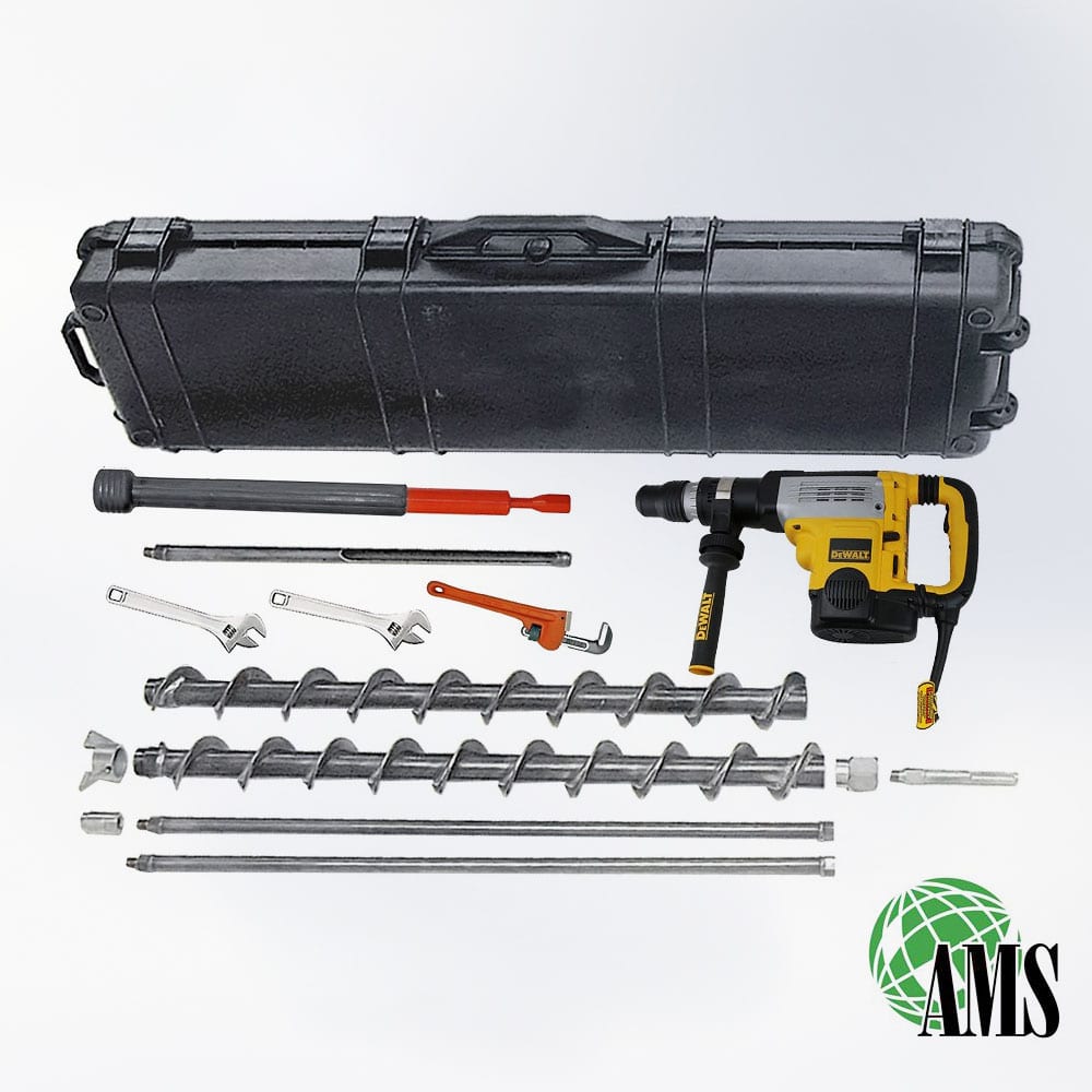 Hollowstem Auger Kit Complete by AMS Geotechnical and Environmental Sampling Hand Tooling
