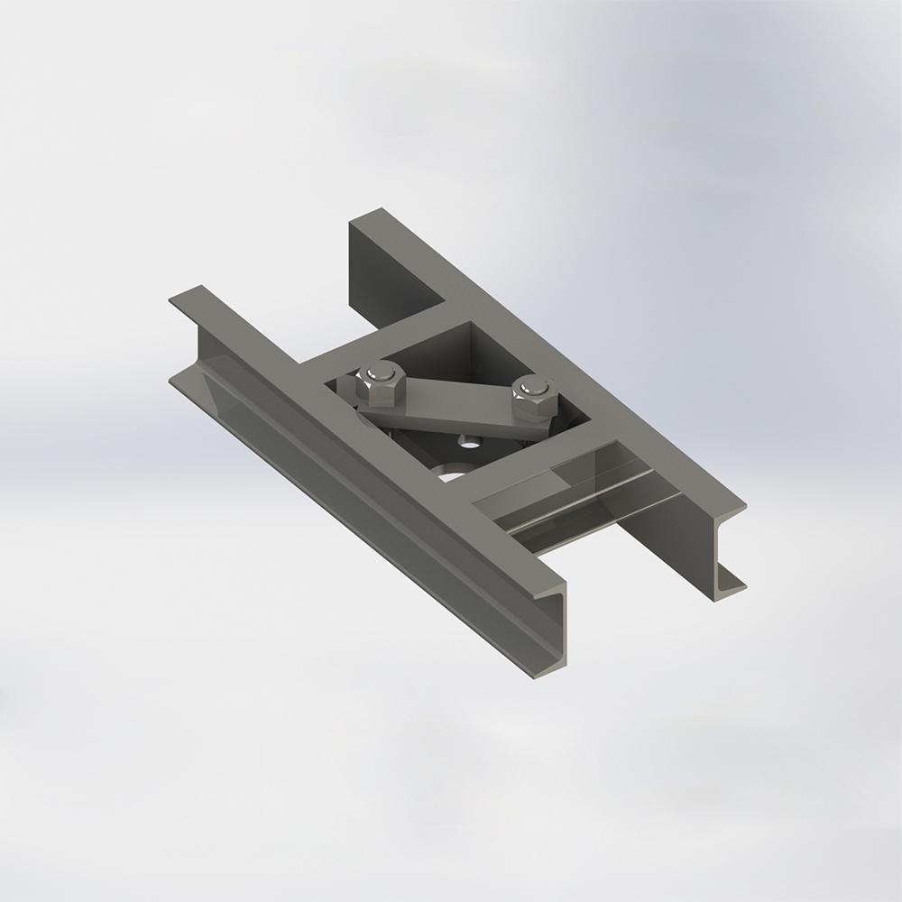 3d model of our standard interior slab lift bracket